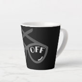 バズオフ – 1940s女性のTシャツ カフェラテマグ (右アングル)