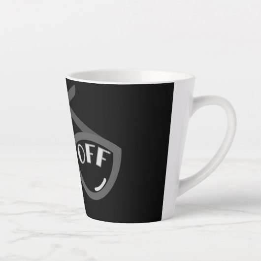 バズオフ – 1940s女性のTシャツ カフェラテマグ (右)