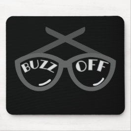 バズオフ – 1940s女性のTシャツ マウスパッド