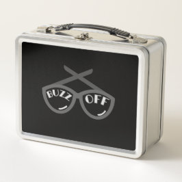 バズオフ – 1940s女性のTシャツ メタルランチボックス