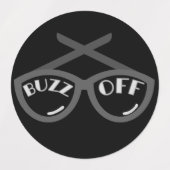 バズオフ – 1940s女性のTシャツ ラベル (デザイン2)