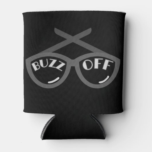 バズオフ – 1940s女性のTシャツ 缶クーラー (正面)