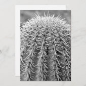 バズカットサボテン（AZソノラン砂漠）招待状 招待状 (正面/裏面)