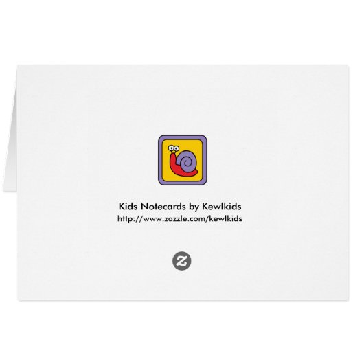 バズバズビー空白のカード (裏面横)