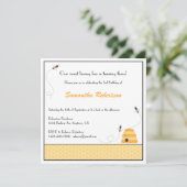 バズビングハイズ誕生日招待状 招待状 (スタンド正面)