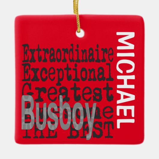 バズボーイエクストラナレカスタムルオーナメント セラミックオーナメント (正面)