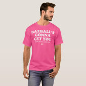 バズボールがクリケットを手に入れる Tシャツ (正面フル)