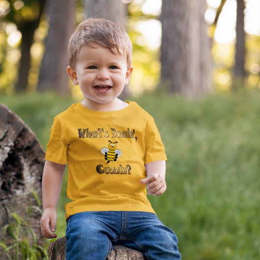 バズンって何だカズン? トドラーTシャツ