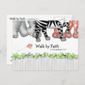 バズープルズ「信仰によって歩む」ポストカード ポストカード (正面/裏面)