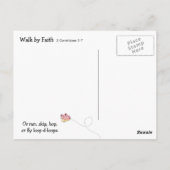 バズープルズ「信仰によって歩む」ポストカード ポストカード (裏面)