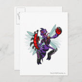 バズ・ダリガン・シタデル選手 ポストカード (正面/裏面)