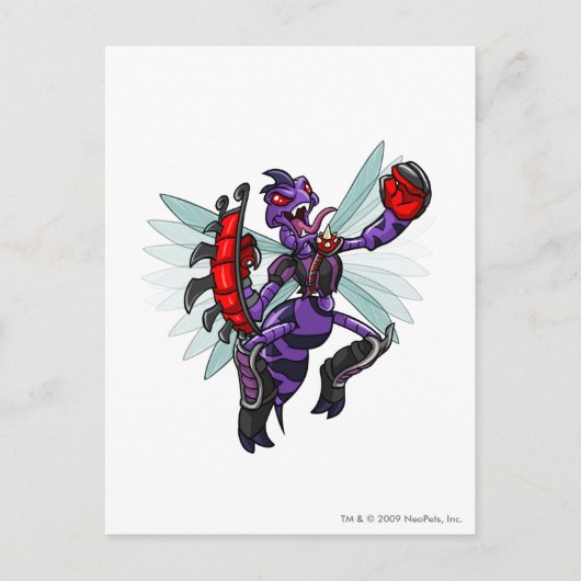 バズ・ダリガン・シタデル選手 ポストカード (正面)