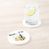 バズ(昆虫)マルハナバチ1st誕生日Tシャツとギフト コースター (側面)