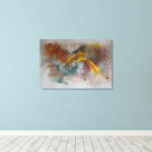 「バズ」by Ramona Walach キャンバスプリント (インサイチュ (ウッドフロア))