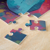 バセカラフルットハウンド ジグソーパズル (側面)