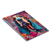 バセカラフルットハウンド ノートブック (右側)