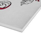 バセットの家紋 カッティングボード (角)