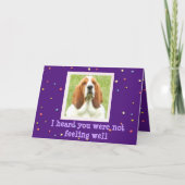 バセットハウンドとカップケーキで良いカードを取得 カード (正面)