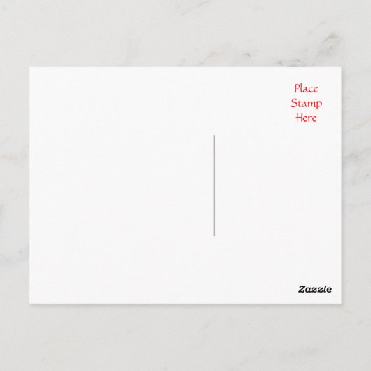 バセットハウンドのご挨 ポストカード (裏面)