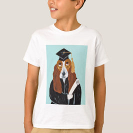 バセットハウンドの卒業 Tシャツ