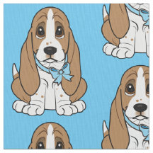 バセットハウンドの子犬
