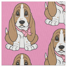 バセットハウンドの子犬