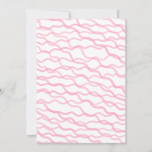 バセットハウンドはポーティードッグの誕生日パーティーを許可 招待状 (裏面)