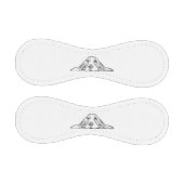 バセットハウンドシンプル白黒子犬の目 野球ボール (パネル)