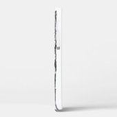 バセットハウンドシンプル白黒子犬の目 Case-Mate iPhoneケース (裏面 / 左)