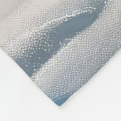 バセットハウンドドウインターワーワンダーランドクリスマスジョイ フリースブランケット (角)