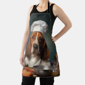 バセットハウンドドッグシェフ エプロン (インサイチュ)