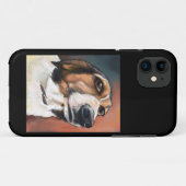 バセットハウンドビーグルドッグ Case-Mate iPhoneケース (裏面(横))