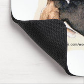 バセットハウンドマウスパッド マウスパッド (コーナー)