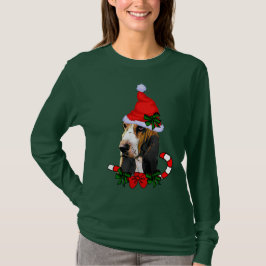 バセットハウンドラバーズクリスマス Tシャツ
