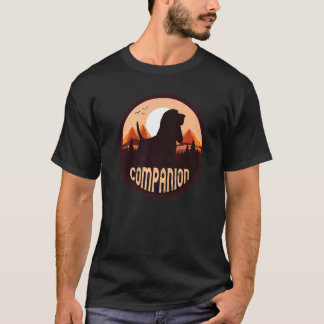 バセットハウンドレトロ13 Tシャツ