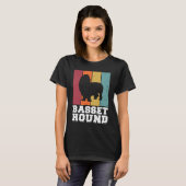バセットハウンドヴィンテージ1 Tシャツ (正面フル)
