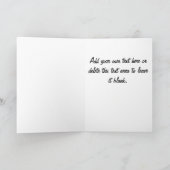 バセットハウンド写真 カード (内部)