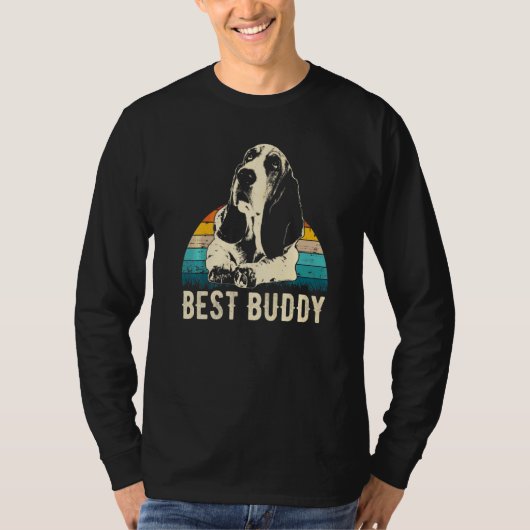 バセットハウンド犬種 7 Tシャツ (正面)
