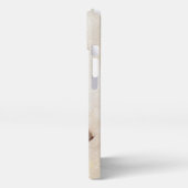 バセットハウンド絵画ズ – かわいいオリジナルドッグアート iPhoneケース (左側面)