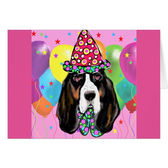 バセットハウンド (正面横)