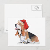 バセットハウンド クリスマス (正面/裏面)