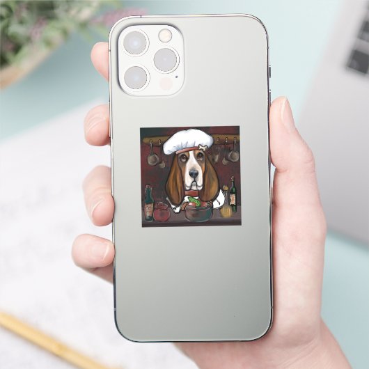 バセットハウンド シール (スマートフォン)