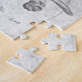 バセットハウンド ジグソーパズル (側面)