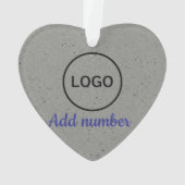 バセットハウンド タグ オーナメント (裏面)