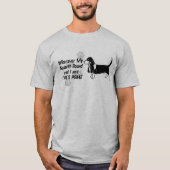バセットハウンド Tシャツ (正面)