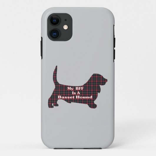 バセットハウンドBFF Case-Mate iPhoneケース (裏面)