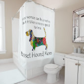 バセットマママシャワーカーテン シャワーカーテン (インサイチュ)
