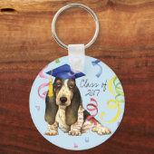 バセット大学院 キーホルダー (正面)