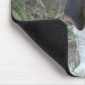 バセット犬の子犬のマウスパッド マウスパッド (コーナー)