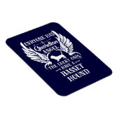 バセット犬の守護天使 マグネット (右側)